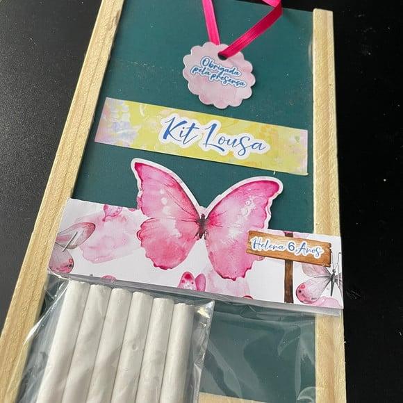 Kit Lousa Borboleta