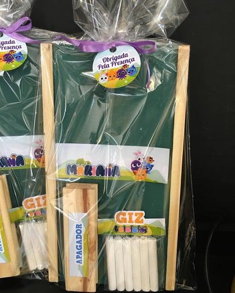 Kit Lousa com Apagador Bolo Fofo