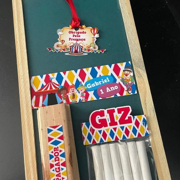 Kit Lousa com Apagador Circo