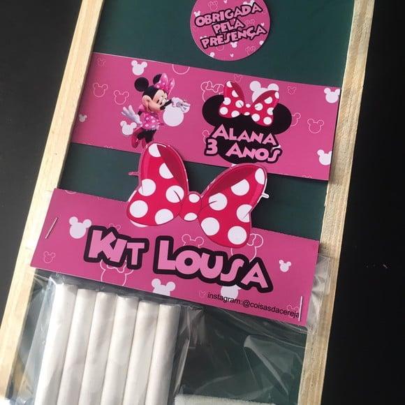 Kit Lousa Minnie