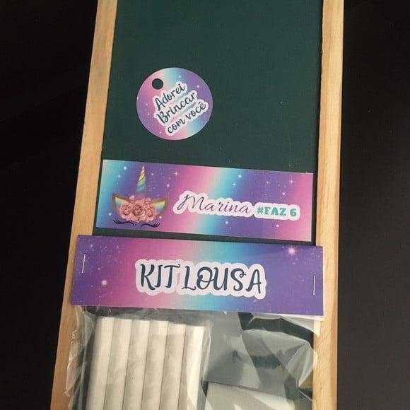 Kit Lousa Unicórnio