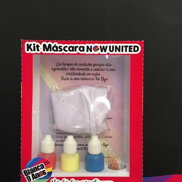 Kit Máscara Tie Dye Now United