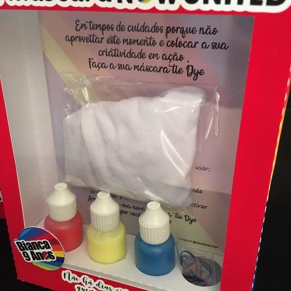 Kit Máscara Tie Dye Now United