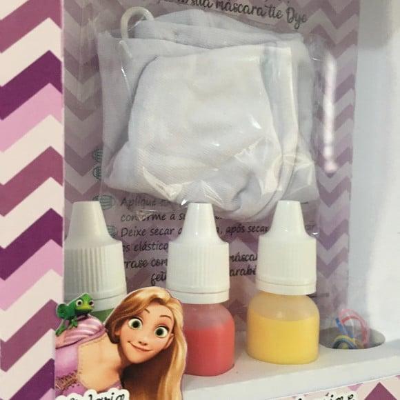Kit Máscara Tie Dye Rapunzel