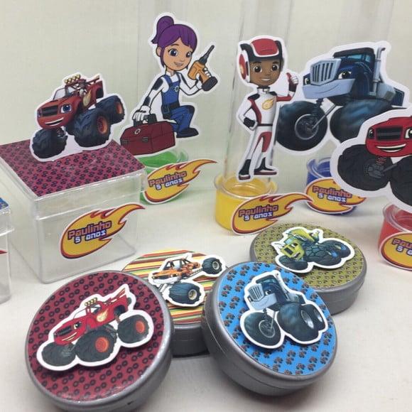 Kit Personalizados Blaze Monster Machine