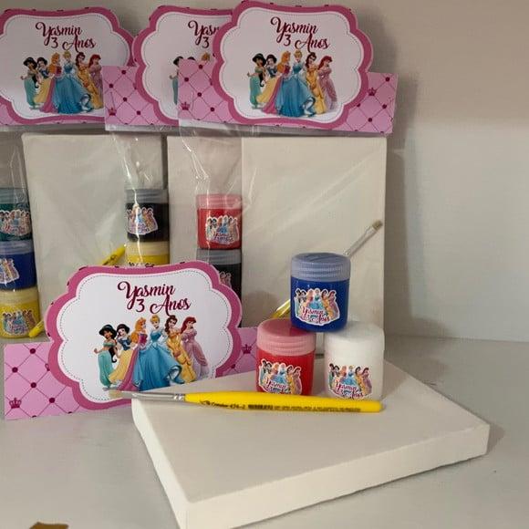 Kit Pintura Princesas Disney