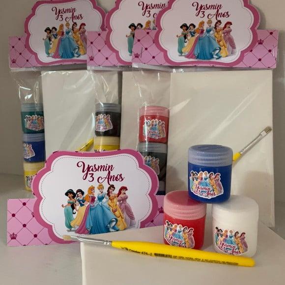 Kit Pintura Princesas Disney
