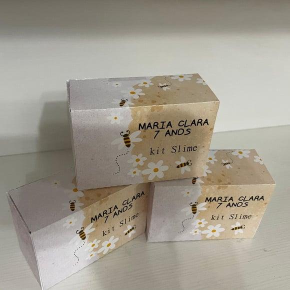 Kit Slime Abelha Embalagens Personalizadas