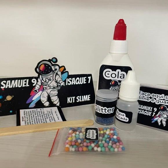 Kit Slime Astronauta Embalagens Personalizadas