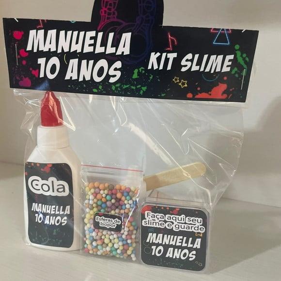 Kit Slime Balada Embalagens Personalizada