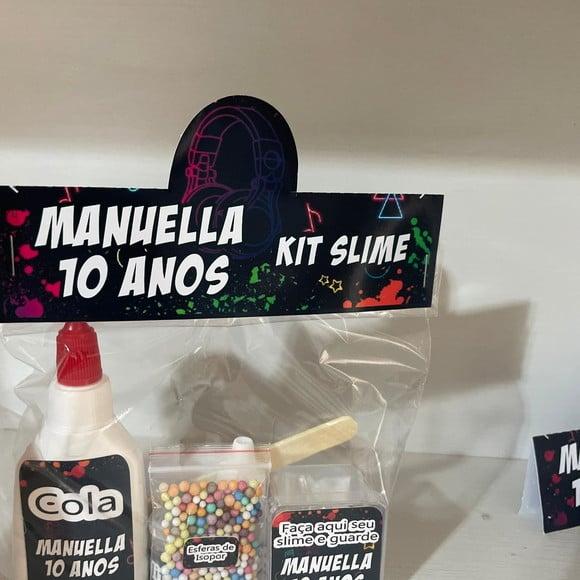Kit Slime Balada Embalagens Personalizada