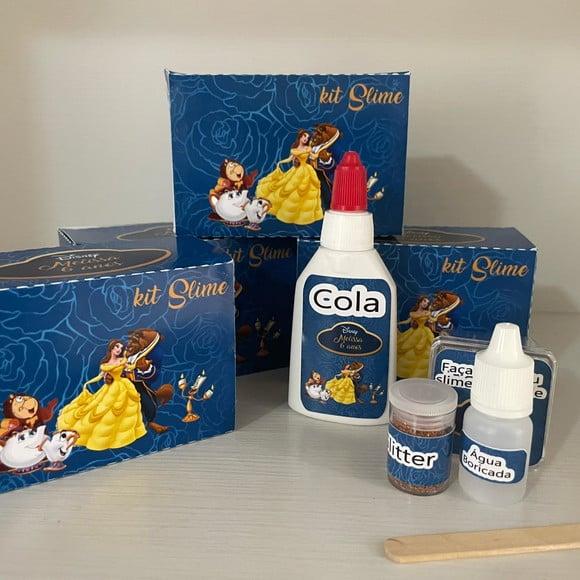 Kit Slime Bela e a Fera Embalagens Personalizadas