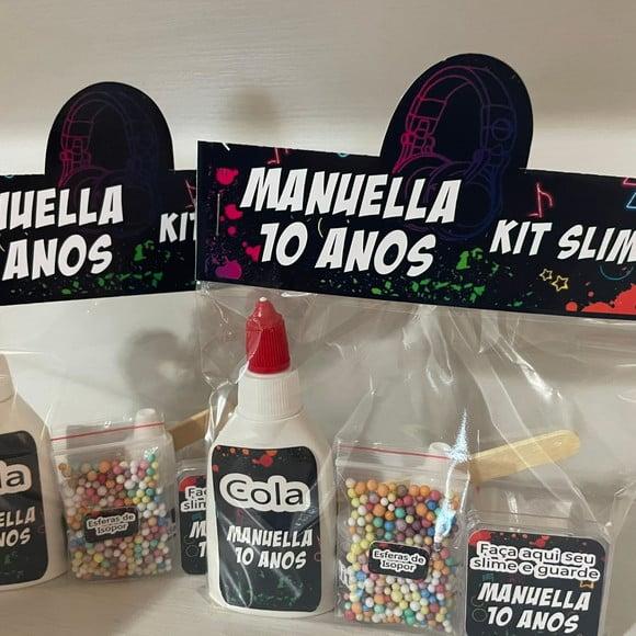 Kit Slime Balada Embalagens Personalizada