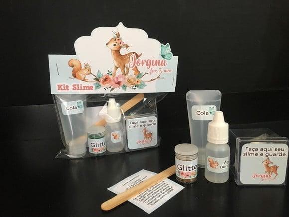 Kit Slime Bosque Encantado Embalagens Personalizadas