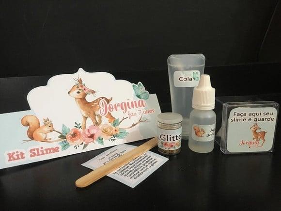 Kit Slime Bosque Encantado Embalagens Personalizadas