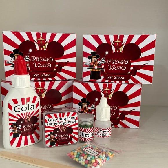 Kit Slime Caixa Circo do Mickey Embalagens Personalizadas