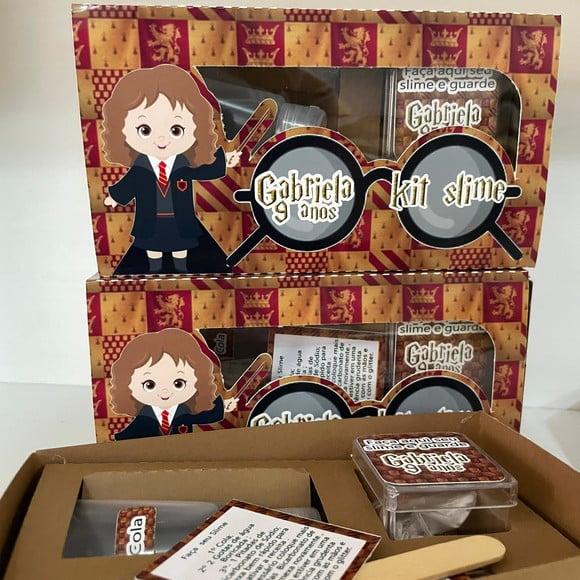 Kit Slime Caixa Harry Potter Embalagens Personalizadas
