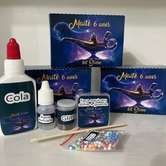 Kit Slime Caixa Jasmine Aladim Embalagens Personalizadas