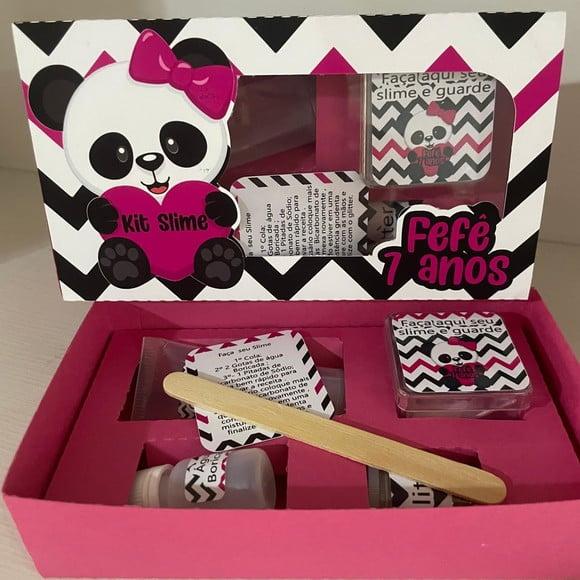 Kit Slime Caixa Panda Embalagens Personalizadas