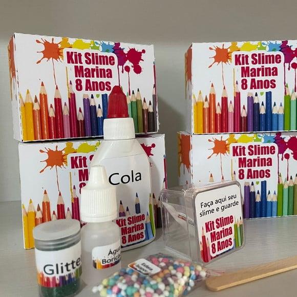 Kit Slime Caixa Pintando o Sete Embalagens Personalizadas