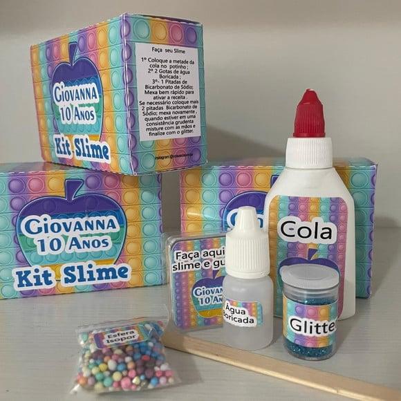 Kit Slime Caixa Pop It Embalagens Personalizadas