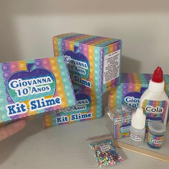 Kit Slime Caixa Pop It Embalagens Personalizadas
