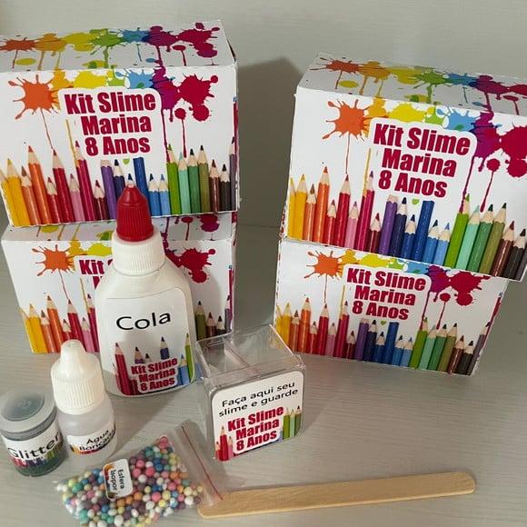 Kit Slime Caixa Pintando o Sete Embalagens Personalizadas