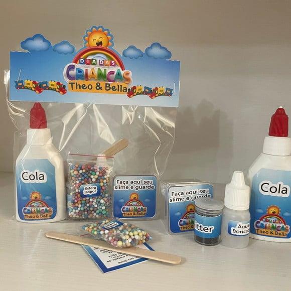 Kit Slime Dia das Crianças Embalagens Personalizadas