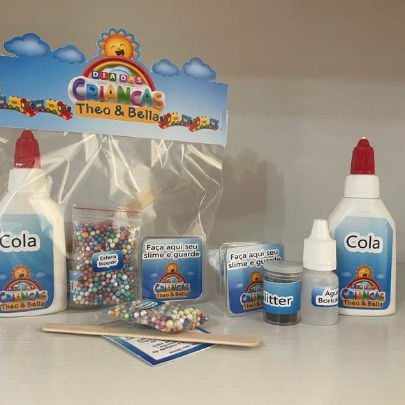 Kit Slime Dia das Crianças Embalagens Personalizadas