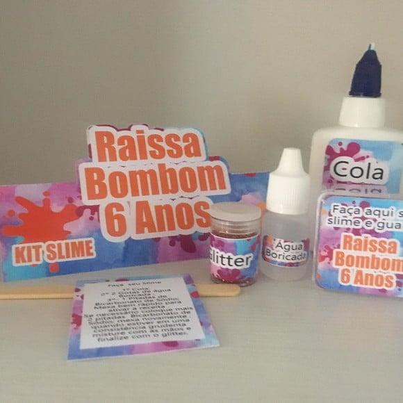 Kit Slime Embalagens Personalizadas