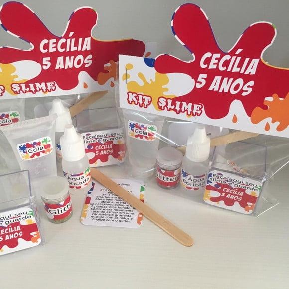 Kit Slime Embalagens Personalizadas