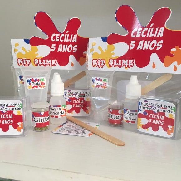 Kit Slime Embalagens Personalizadas