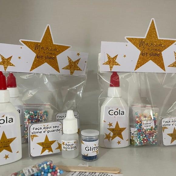 Kit Slime Embalagens Personalizadas Star
