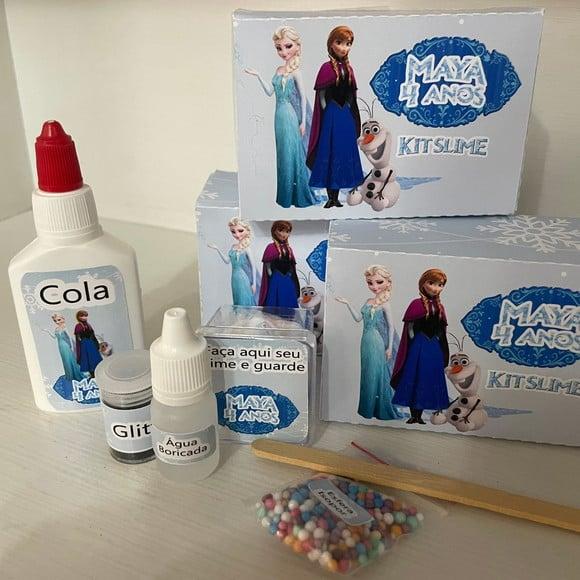 Kit Slime Frozen Embalagens Personalizadas