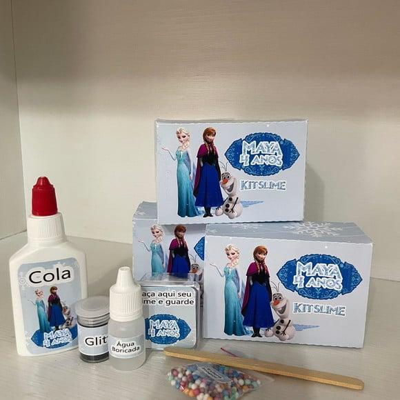 Kit Slime Frozen Embalagens Personalizadas