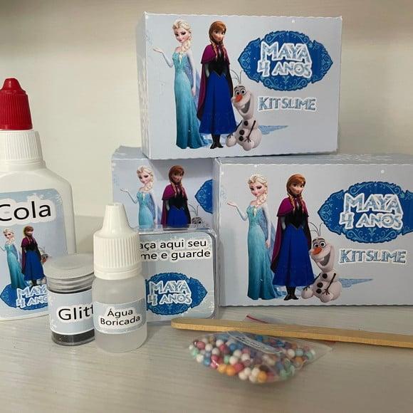 Kit Slime Frozen Embalagens Personalizadas