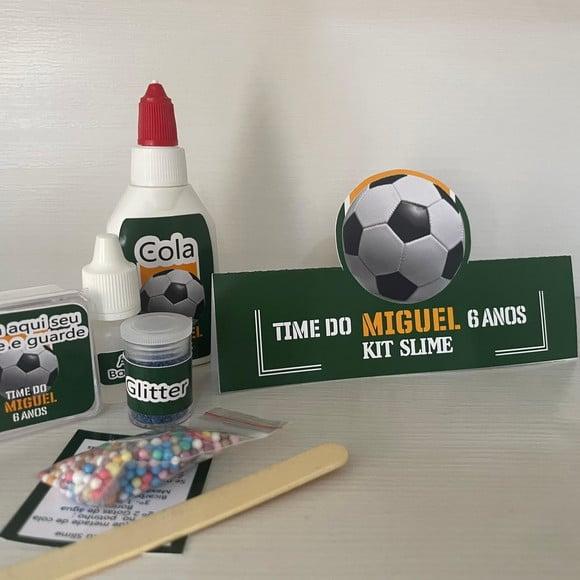 Kit Slime Futebol Embalagens Personalizadas