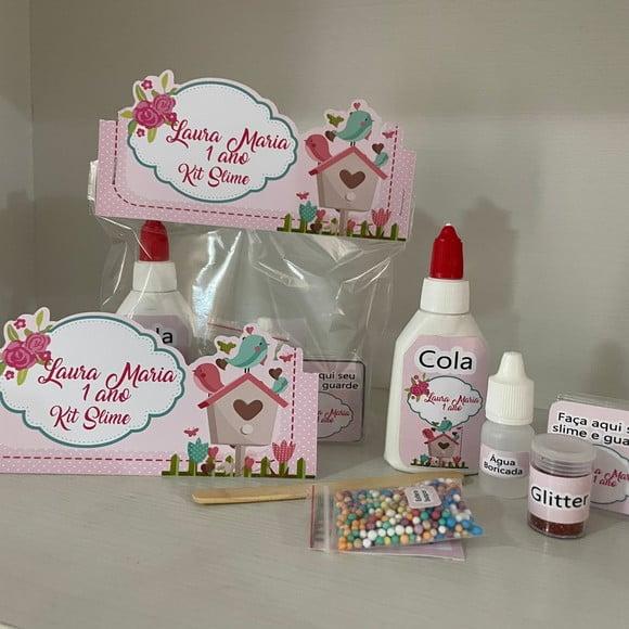 Kit Slime Jardim Encantado Embalagens Personalizadas