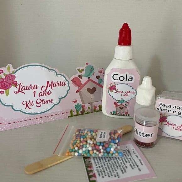 Kit Slime Jardim Encantado Embalagens Personalizadas