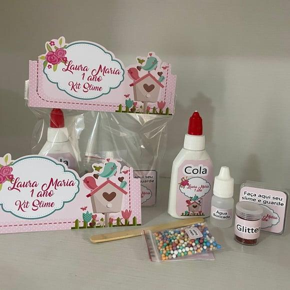 Kit Slime Jardim Encantado Embalagens Personalizadas