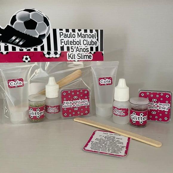 Kit Slime Futebol Embalagens Personalizadas