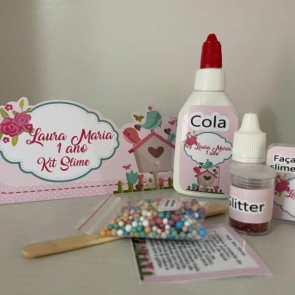 Kit Slime Jardim Encantado Embalagens Personalizadas