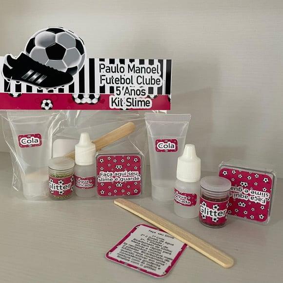 Kit Slime Futebol Embalagens Personalizadas