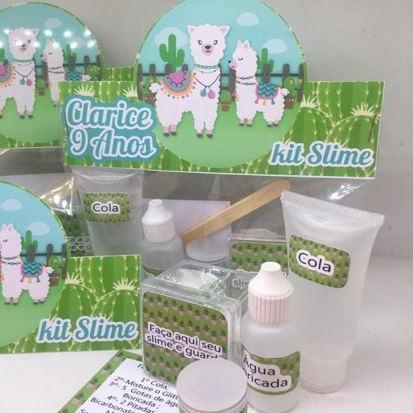 Kit Slime Lhama Embalagens Personalizadas