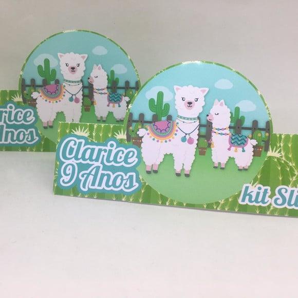 Kit Slime Lhama Embalagens Personalizadas