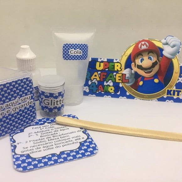 Kit Slime Mário Bross Embalagens Personalizadas