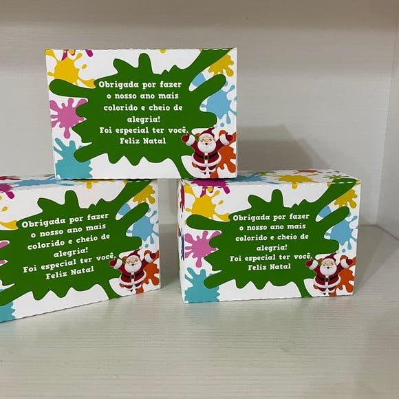Kit Slime Natal Embalagens Personalizadas