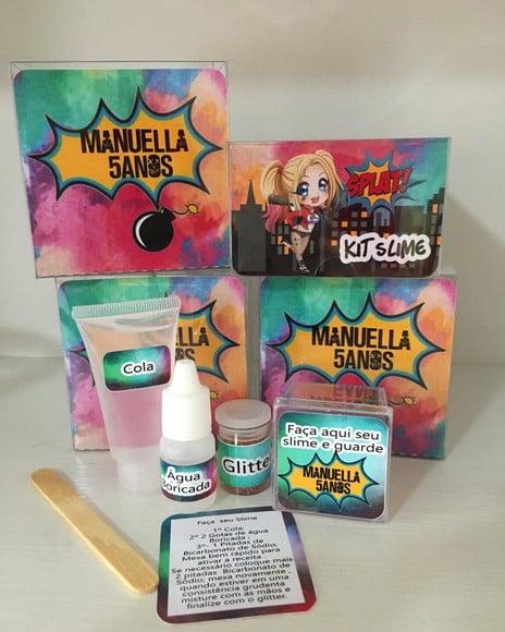 Kit Slime Personalizado Alerquina