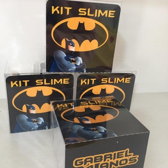 Kit Slime Personalizado Batman
