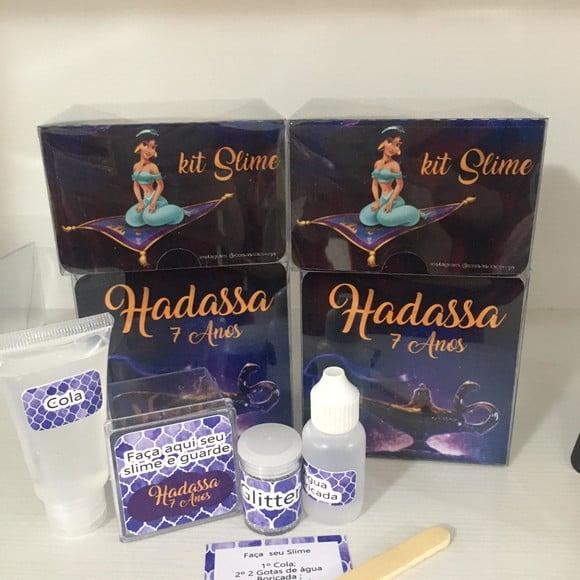 Kit Slime Personalizado Jasmine